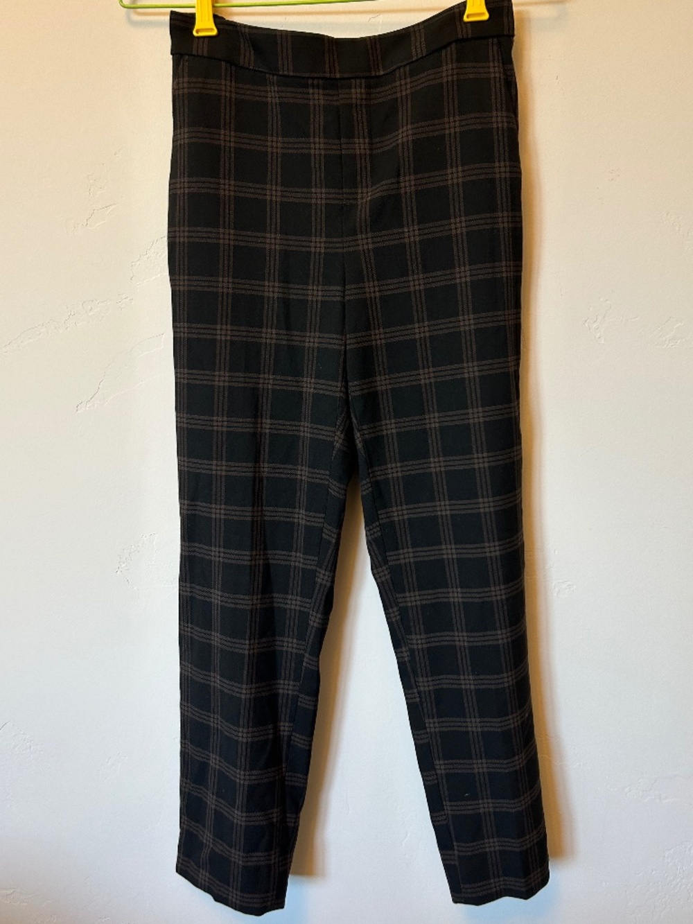 Banana Republic Hayden Pant Brown Plaid (Size 2)